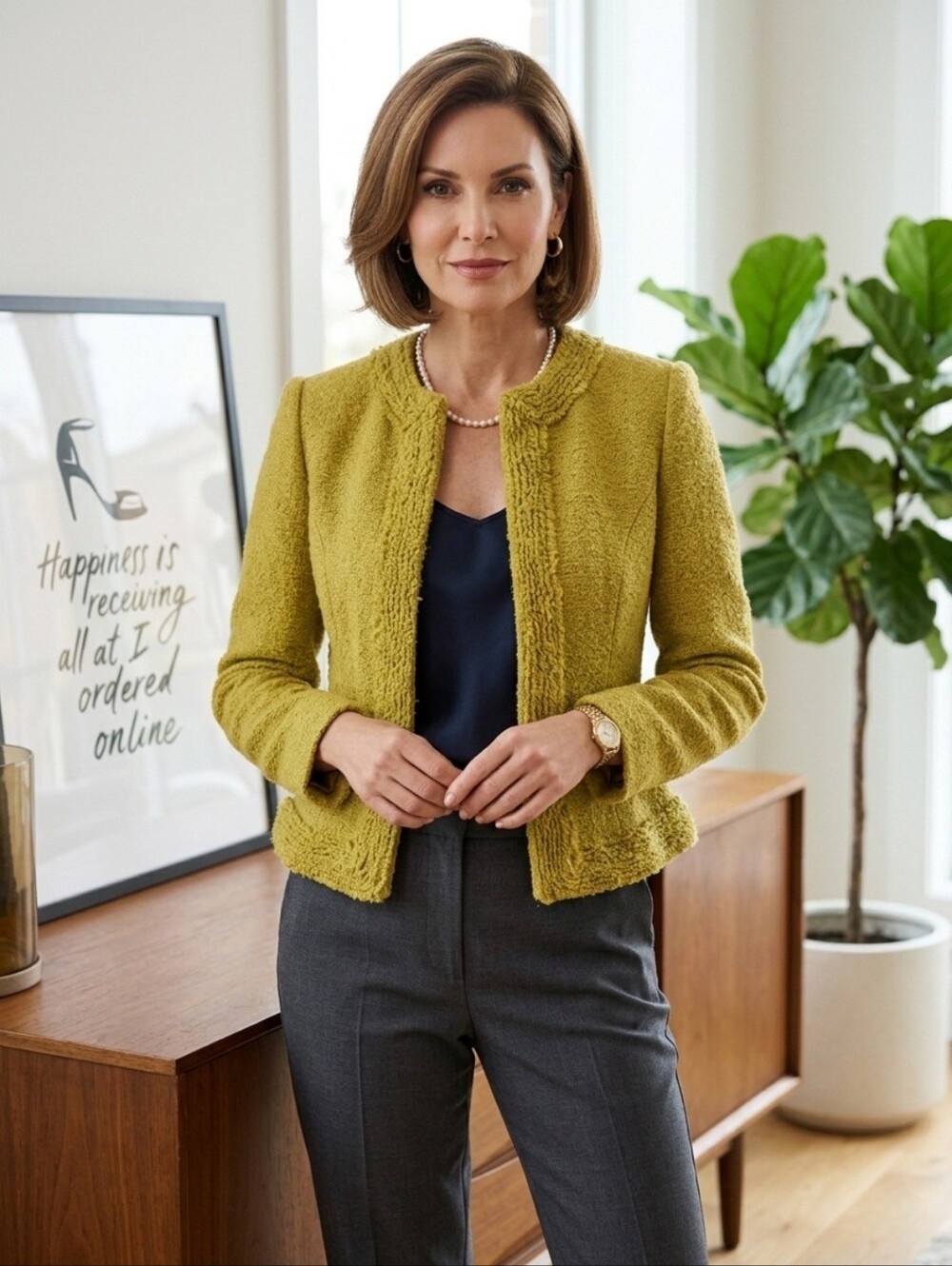Edward Achour Coco Tweed Jacket